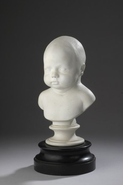 null Henri Joseph RUXTHIEL (1775-1837)

Buste d'enfant en biscuit signé et daté 1817.

Socle...