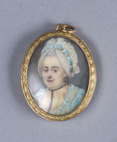 null FRENCH SCHOOL 

Last Quarter of the 18th Century

Double-sided miniature (around...