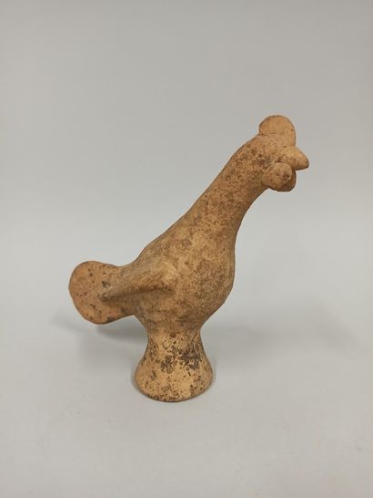 null Figurine of stylized rooster

Beige terracotta. Intact.

Greece or Sicily ?...