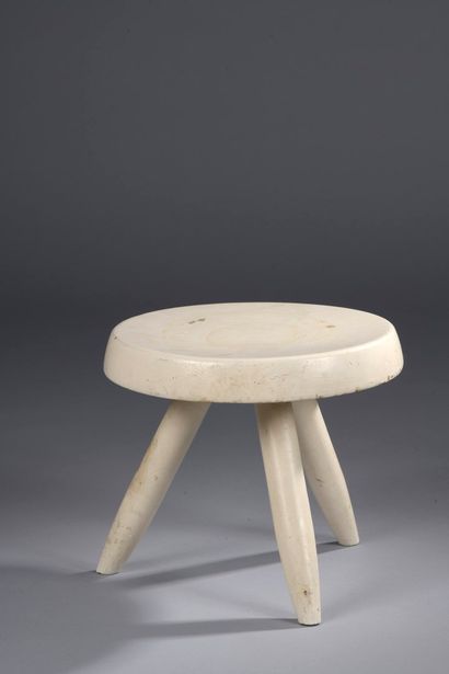 null Charlotte PERRIAND (1903-1999)

Berger tripod stool, number 524 in the artist's...