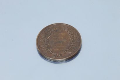 null FAROCHON Jean-Baptiste 1812-1871

Copper medal

Obverse: allegory of education:...