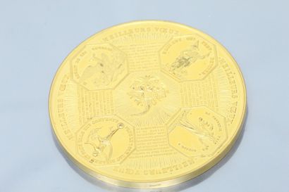 null Médaille de voeux de la Monnaie de Paris, 1963.