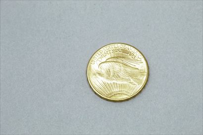 null Pièce en or de 20 dollars "Saint-Gaudens - Double Eagle" (1910 D)

Poids : 33.43...