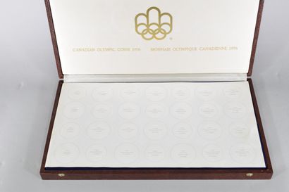 null Canadian Olympic Mint

Montreal 1976 Olympic Games set containing 28 silver...