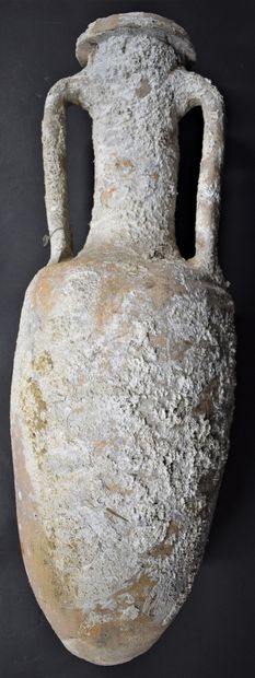 null Amphora of the Dressel 1A type with two terracotta handles.

Probably Italy,...