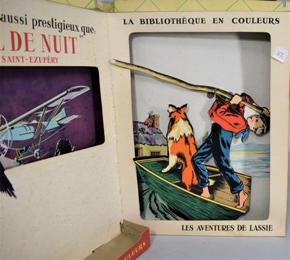 null LA BIBLIOTHEQUE EN COULEURS 

par PUBLINEL, Paris-Lyon, vers 1960.

Présentoir...