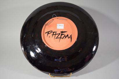 null AZEMA Paul (1929-2017)

Enamelled earthenware dish decorated with a stylised...
