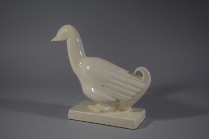 null CONDE Géo - CONDE GEORGES said (1891-1980)

Goose in white glazed ceramic with...