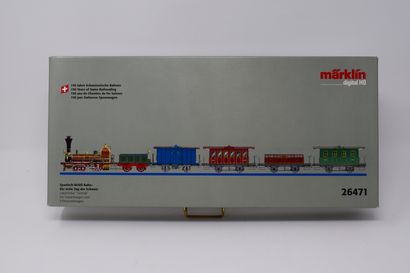 null MARKLIN DIGITAL "HO": "150 Years of the Swiss Railroad" antique train set, item...