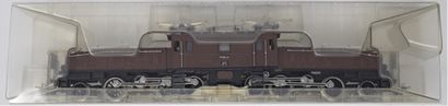 null MARKLIN "HO": brown "Crocodile" type locomotive ref. 30159, series Ce 6/8 (...