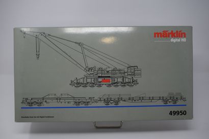 null MARKLIN DIGITAL "HO": railway crane set, ref. 49950 (bo).