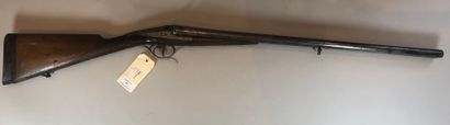null France, HALIFAX rifle, two shots, Darne system 

round barrels juxtaposed. Wooden...