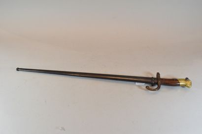 null GRAS

Baïonnette modèle 1874. 

Fabrication de la manufacture d'armes de Châtellerault...