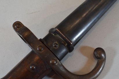 null GRAS

Baïonnette modèle 1874. 

Fabrication de la manufacture d'armes de Châtellerault...