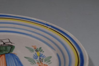 null HENRIOT, Quimper

- 2 plates (small crack on one) 

D.: 21,5 cm and 22 cm 



-...