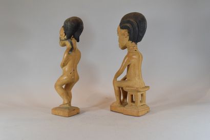 null AFRICA, Modern work

Two couple statuettes of dignitaries



Male dignitary:...