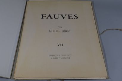 null Michel HOOG.

Fauves.

Paris, Collection Pierre Lévy, Mourlot, 1972. Portfolio...