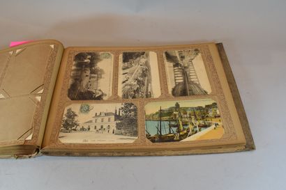 null Album of old postcards (200 pieces mainly regionalist), a lot of old or semi-modern...