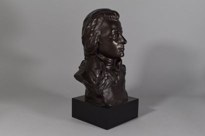 null NANNINI Raphaël (XIX-XX)

"Mozart"

Buste en bronze

H: 28 cm