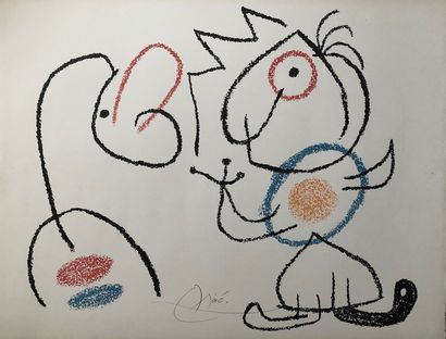 null MIRO Joan



Original lithograph 1971. Signed in pencil on the lower right corner....