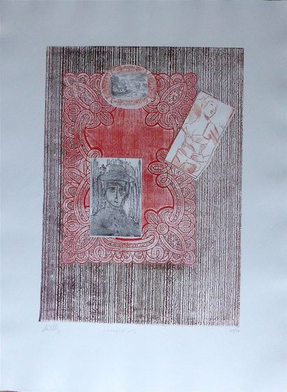 null MILSHTEIN Zwy

Original etching

Signed lower right

Numbered on 50 ex

Printed...