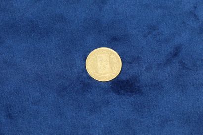 null 1 pièce en or de 20 Francs Charles X 1828 A.

Poids : 6.45g.

TB à TTB.