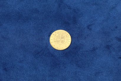 null 1 gold coin of 20 Lire Victor-Emmanuel II 1863.

Weight : 6.45g.

GOOD COND...