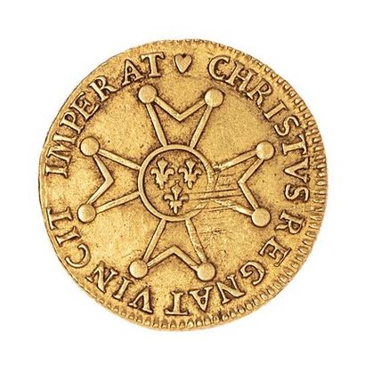 null Louis XV (1715-1774)

Louis Or with a cross of the Holy Spirit 1718 X. 

Dup....