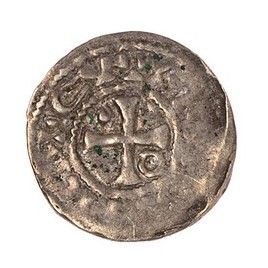 null Charles the Bald (840-877)

Obol of Quentovic. 

D.814. 

Rare, TB. 

Weight...