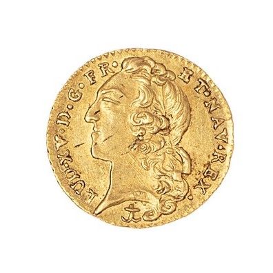 null Louis XV (1715-1774)

Half-louis with headband 1742 Aix. 

Dup. : 1644. 

SUP....