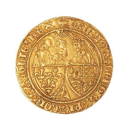 null Henry VI of England (1422-1453)

Gold salute struck at Amiens (Easter Egg) 2nd...