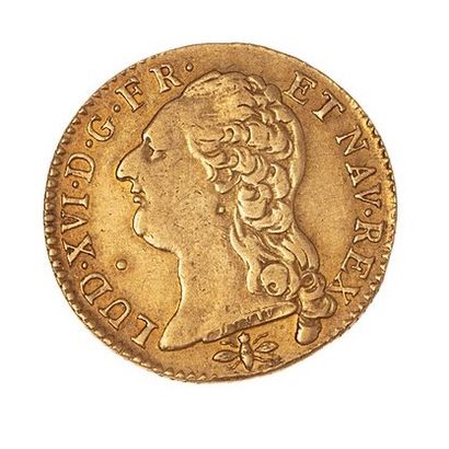 null LOUIS XVI

Louis d'or au buste nu 1787 second semester struck in Lyon. 

Duplessy...
