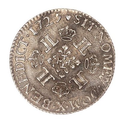 null Louis XV (1715-1774)

Quarter of a shield to the 8L 1725 X. 

Dup. : 1672. 

TTB...