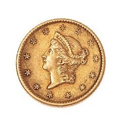 null UNITED STATES

1 dollar gold type 1 - 1853 Philadelphia. 

Friedberg : 84. 

VF...