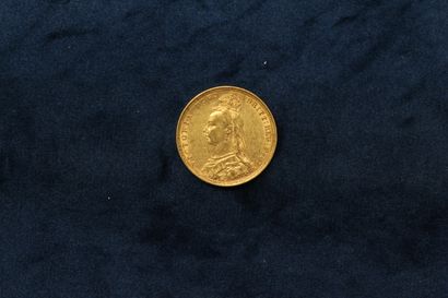 null 1 Sovereign in Victoria gold head jubilee 1891 (S).

TTB to SUP.

Weight : ...