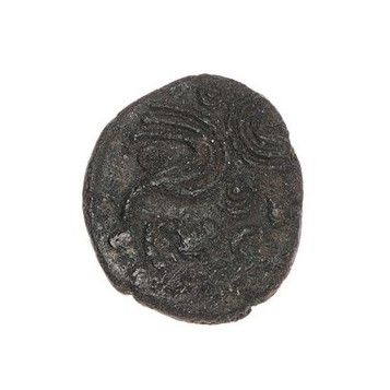 null Ambiens. Bronze with Celtiberian homotype. 

D.T. 503.

TTB. 

Weight : 2.63...