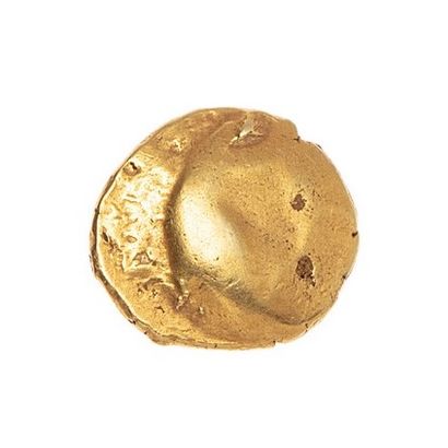 null Ambiens. Uniface gold statere (60-50 B.C.) 

D.T. 244. 

VG to GG. 

Weight...