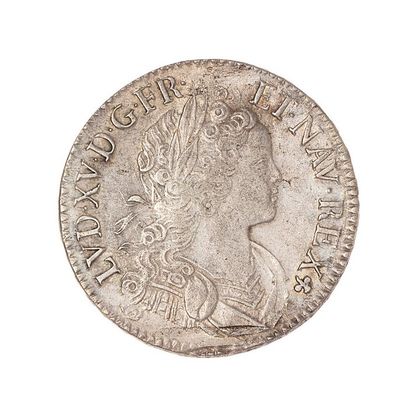 null LOUIS XV 

Ecu d'argent 1718 Paris "de Navarre"

Dup. : 1657

TTB.