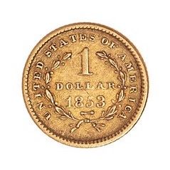 null ETATS-UNIS

1 dollar or type 1 - 1853 Philadelphie. 

Friedberg : 84. 

TB à...