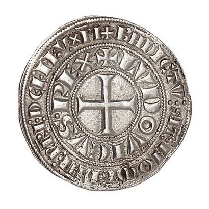 null LES CAPETIENS

LOUIS IX (ou Saint Louis) (1245-1270)

Gros tournois d'argent...