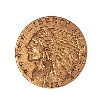 null UNITED STATES

2½ dollars Indian type - 1912 Philadelphia

Friedberg: 120.

VF...