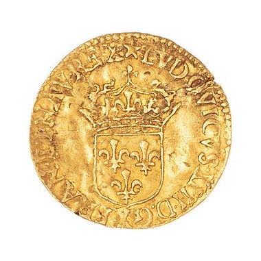 null Louis XIII (1610-1643)

Half shield Or with sun 1636 X.

Dup. : 1283B 

VG to...