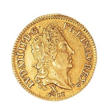 null Louis XIV (1643-1715)

Demi-louis d'or au soleil 1711 X.

Dup. : 1450. 

Flan...