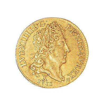 null Louis XIV (1643-1715)

Demi Louis d'or au soleil 1711 X.

Dup. : 1450. 

TTB...