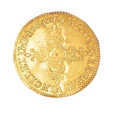 null Louis XIII (1610-1643)

Demi écu d'or au soleil 1640 X.

Dup. : 1283B.

TTB...
