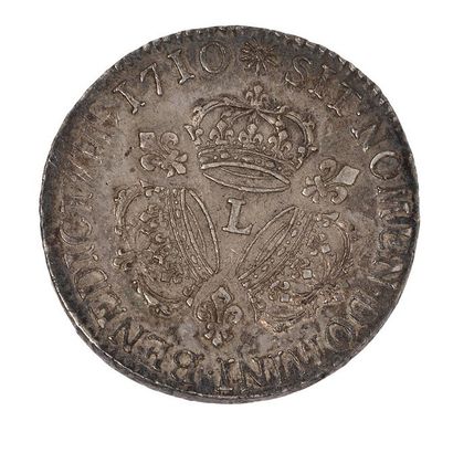 null LOUIS XIV 

Ecu with 3 crowns, 1710 Bayonne 

Duplessy : 1568.

TB to TTB. 

Weight...
