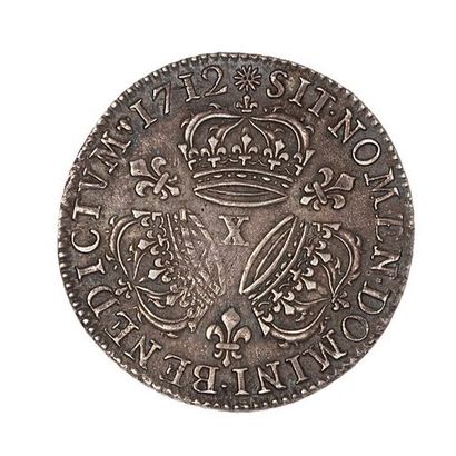 null Louis XIV (1643-1715)

Quarter shield with 3 crowns 1712 X.

Dup. : 1570. 

TTB...