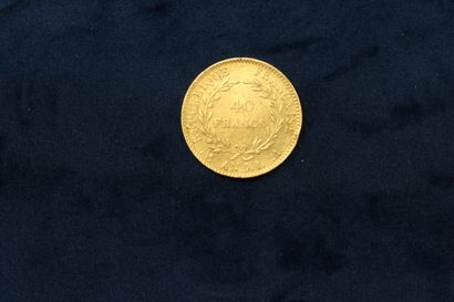 null OB 40 francs gold coin Bonaparte First Consul year XI A (Paris)

VG to TTB....