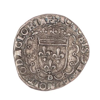 null FRANCOIS I (1515-1547) 

Teston d'argent 25ème type, frappé à Lyon. 

Dup :...