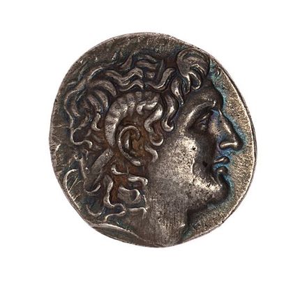 null THRACE. Lysimachus (323-281 B.C.)

Tetradrachm. Silver. Monogram on the left...